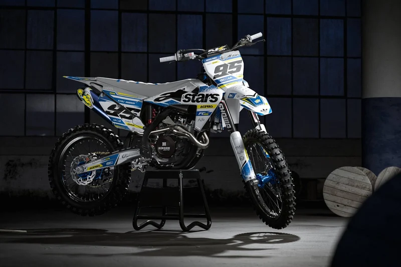 Kit déco HUSQVARNA TE/TC/FE/FC/FX/SMS/WR/CR - Alpinestar