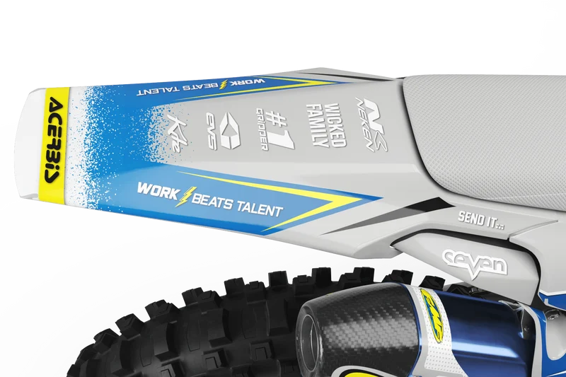 Kit déco HUSQVARNA TE/TC/FE/FC/FX/SMS/WR/CR - Alpinestar