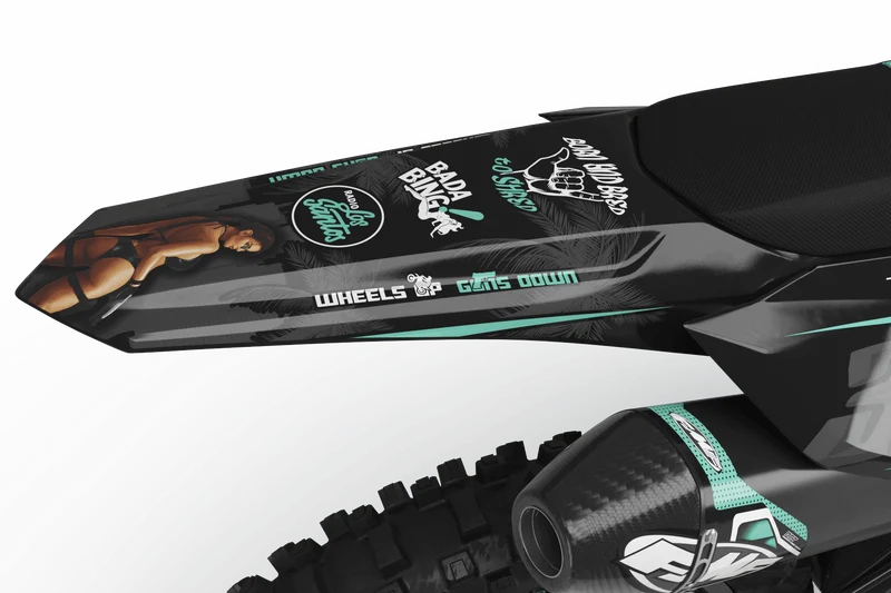 Kit déco HUSQVARNA TE/TC/FE/FC/FX/SMS/WR/CR - Los Santos