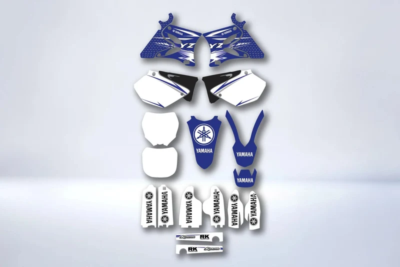 Kit déco YAMAHA YZ 125-250 2002-2014 Origine Simple