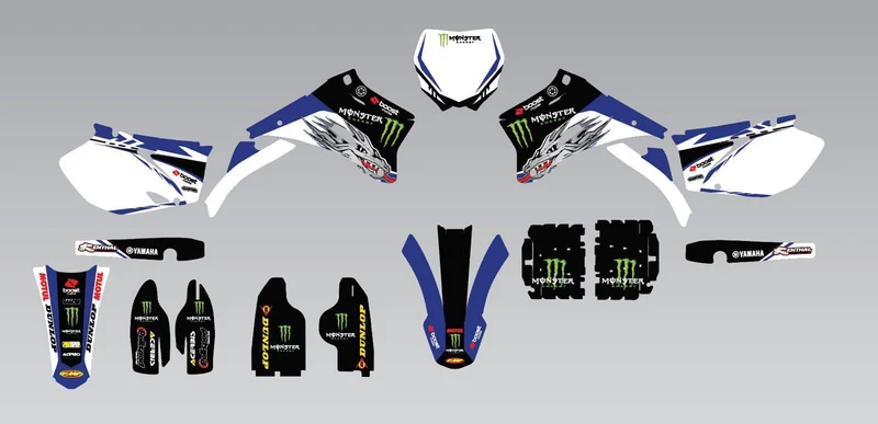 Kit Déco YAMAHA YZF 250-450 2006-2009 DRAGON