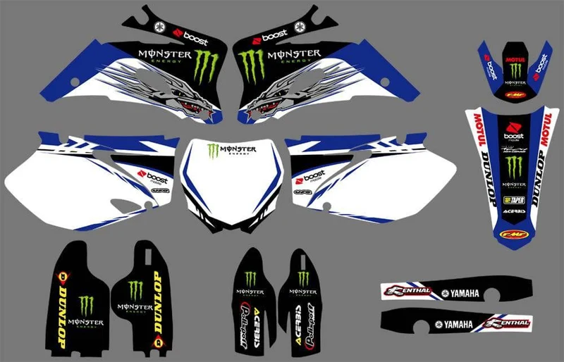 Kit Déco YAMAHA YZF 250-450 2006-2009 DRAGON