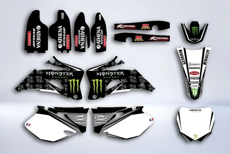 Kit Déco YAMAHA YZF 250-450 2006-2009 - MONSTER