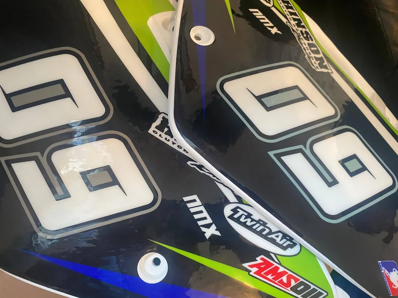 Kit déco KAWASAKI KX 125-250 1994-1998 ORIGINE #2