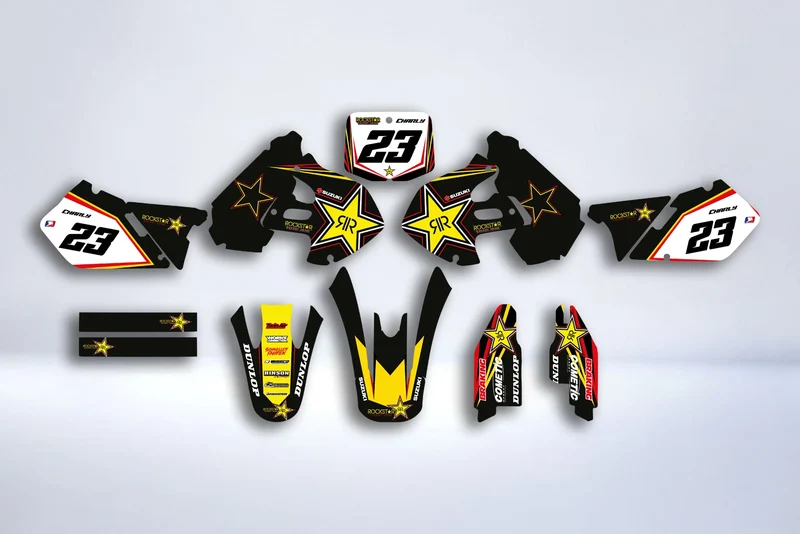 Kit Déco SUZUKI RM 125-250 1999-2000 - SOLIXAR