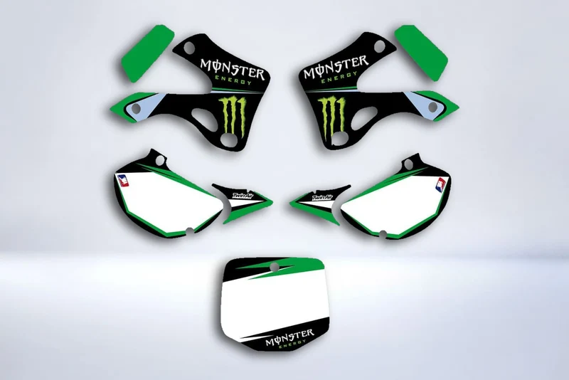 Kit déco KAWASAKI KX 125-250 1999-2002 - MONSTER #3