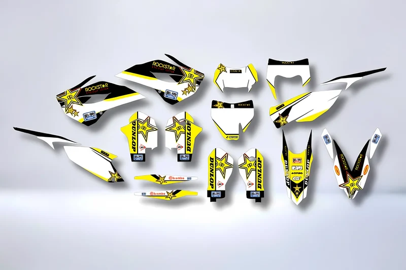 Kit Déco HUSQVARNA FE / FC / TE / TC 2014-2016 - ROCKSTAR #2