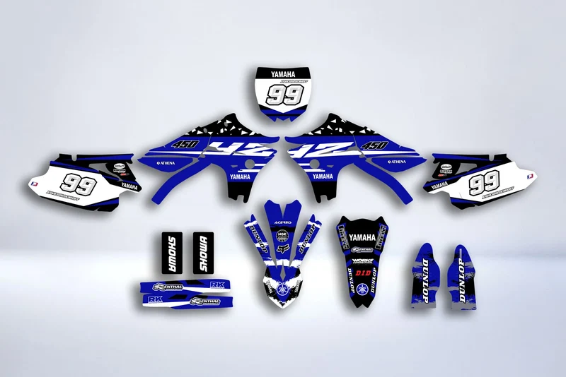 Kit Déco YAMAHA YZF 450 2010-2013 - ORIGINAL
