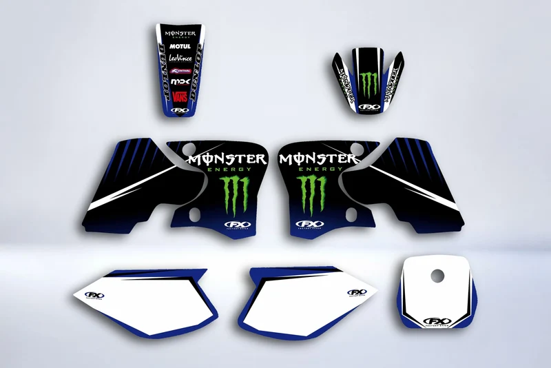 Kit Déco YAMAHA TTR 90 - BLUE MONSTER