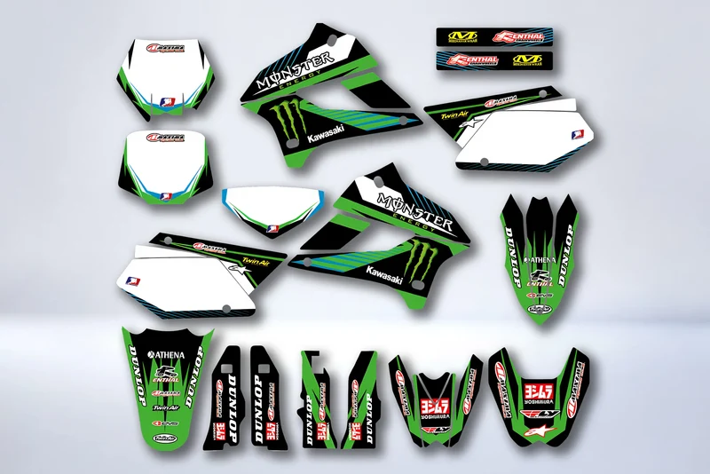Kit Déco KAWASAKI KLX 250 2008-2018 MONSTER