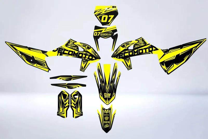Fluo - Kit Déco Semi-Personnalisé