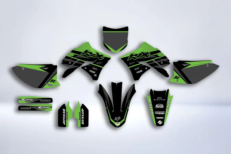 Kit Déco KAWASAKI KXF 250 2009-2012 - FACTORY #2