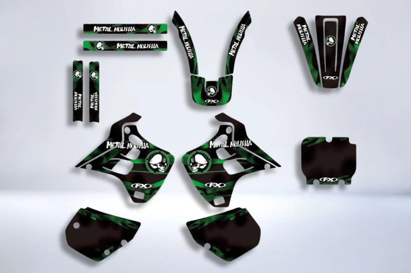Kit Deco KAWASAKI KX 125 1990-1991 - METAL MULISHA