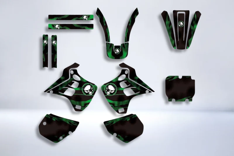 Kit Deco KAWASAKI KX 125 1990-1991 - METAL MULISHA