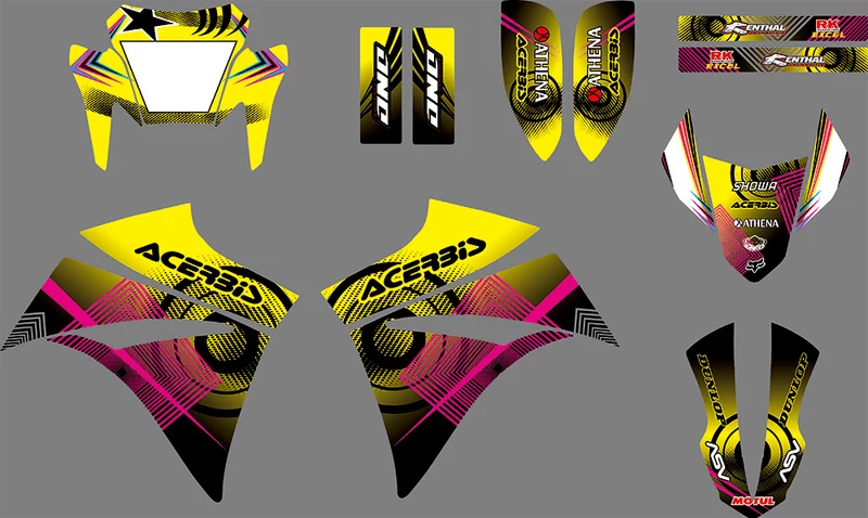 Kit déco YAMAHA XT 660 AVANT 2006 - ACERBIS