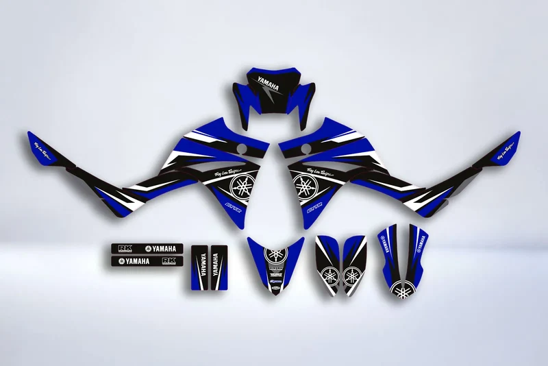 Kit déco YAMAHA XT 660 AVANT 2006 BLUE STYLE