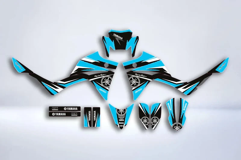 Kit déco YAMAHA XT 660 AVANT 2006 BLUE STYLE