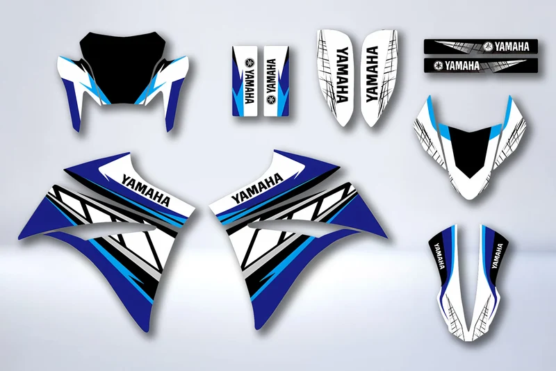 Kit déco YAMAHA XT 660 AVANT 2006 - YZ STYLE