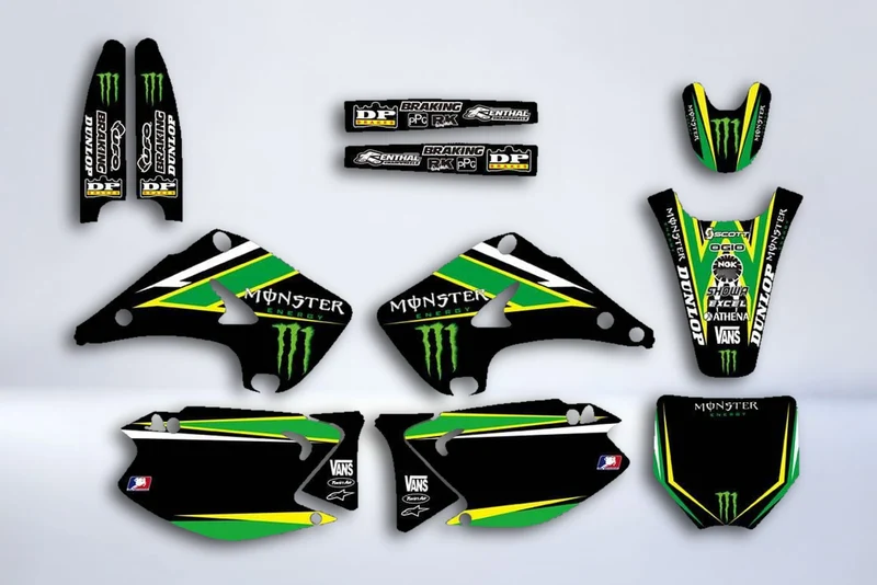 Kit Déco KAWASAKI KX 125-250 2003-2012 - MONSTER #5