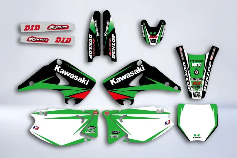 Kit Déco KAWASAKI KX 125-250 2003-2012 - ORIGINE