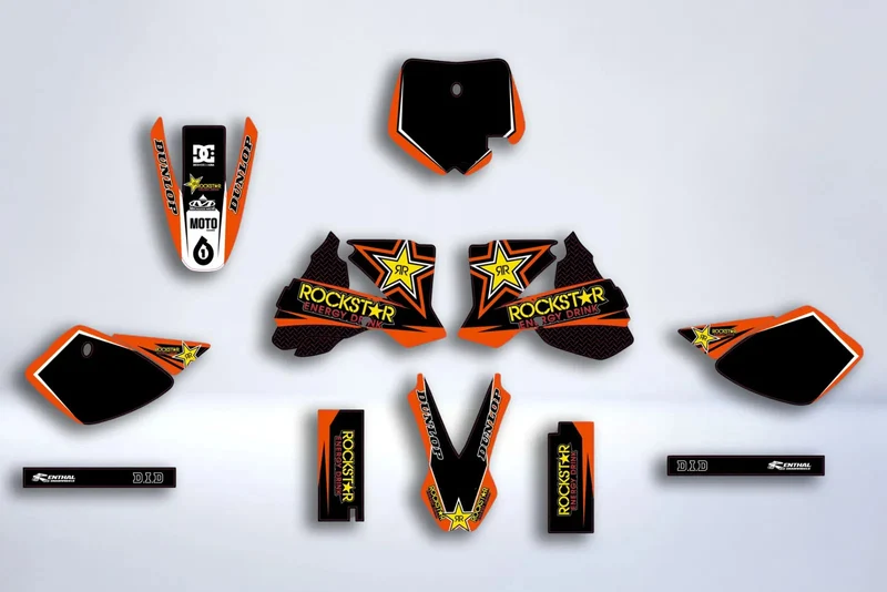 Kit déco KTM SX 50 2002-2008 - ROCKSTAR