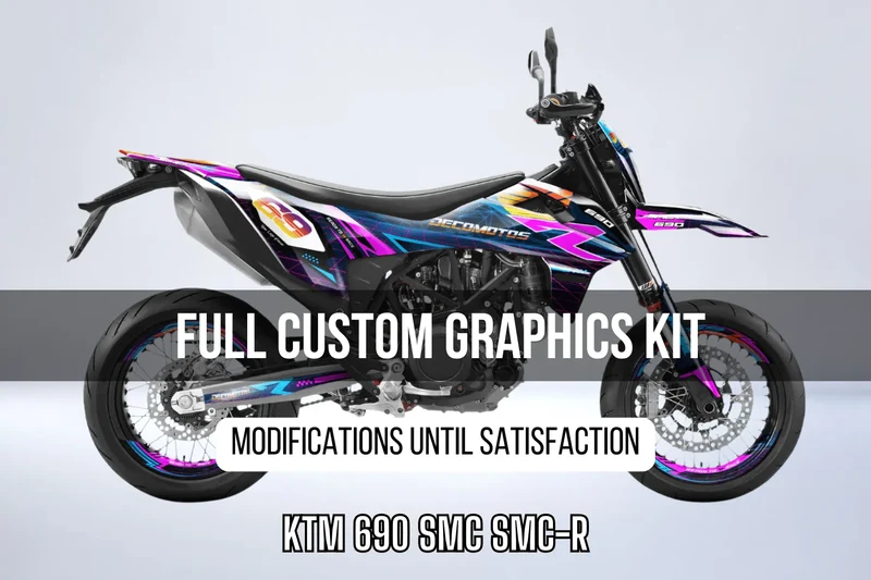 Kit Déco KTM 690 SMC SMC-R 100% personnalisé