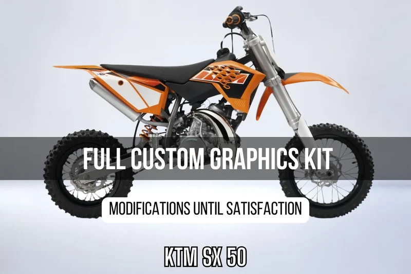 Kit Déco KTM SX 50 100% personnalisé