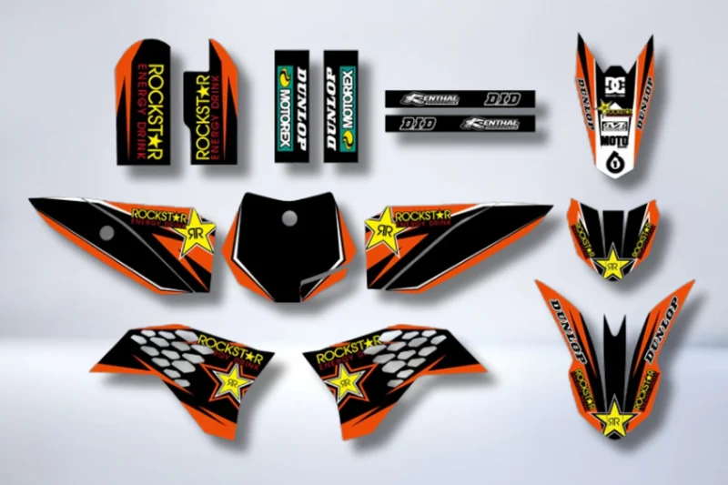 Kit déco KTM SX 50 2009-2015 - ROCKSTAR
