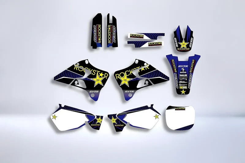 Kit déco YAMAHA YZ 125-250 1996-2001 ROCKSTAR #2