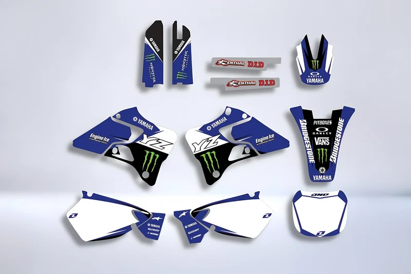 Kit déco YAMAHA YZ 125-250 1996-2001 - MONSTER #2
