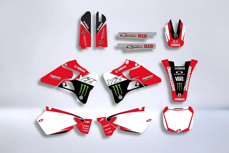 Kit déco YAMAHA YZ 125-250 1996-2001 - MONSTER #2