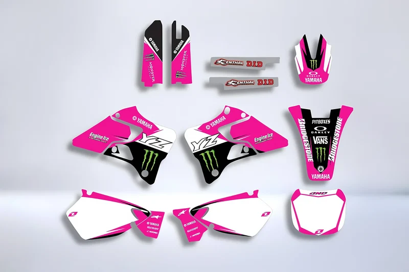 Kit déco YAMAHA YZ 125-250 1996-2001 - MONSTER #2