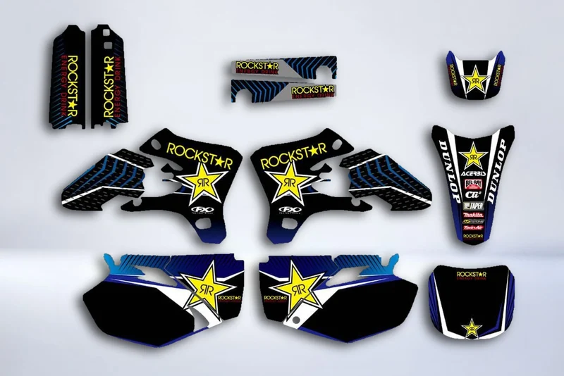 Kit Déco YAMAHA YZF 250-450 2003-2005 - ROCKSTAR