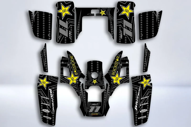 Kit Déco YAMAHA Warrior 350 - ROCKSTAR