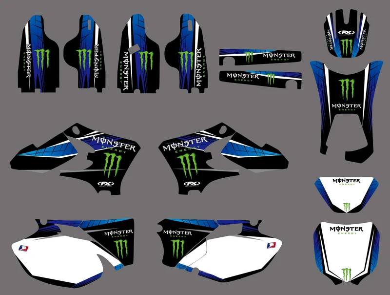 Kit Déco YAMAHA WRF WR 250-450 2003-2006 - MONSTER #2