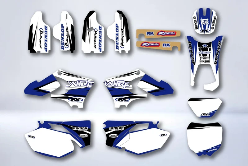 Kit Déco YAMAHA WRF WR 250-450 2003-2006 FACTORY #2