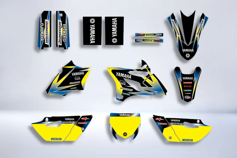Kit déco Yamaha YZ 85 2015-2021 - BLUE YELLOW
