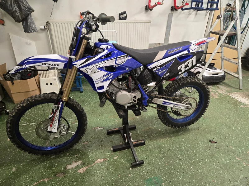 Kit déco Yamaha YZ 85 2015-2021 - BLUE YELLOW #2