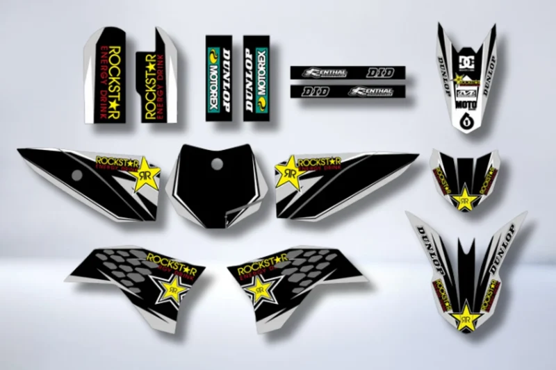 Kit déco KTM SX 50 2009-2015 - GREY