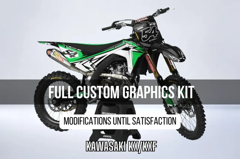 Kit Déco KAWASAKI KX/KXF 100% personnalisé