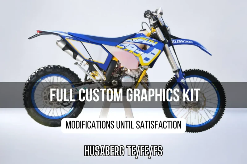 Kit Déco HUSABERG TE/FE/FS 100% personnalisé