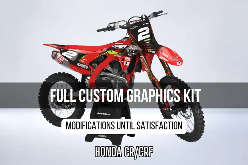 Kit Déco HONDA CR/CRF 100% personnalisé