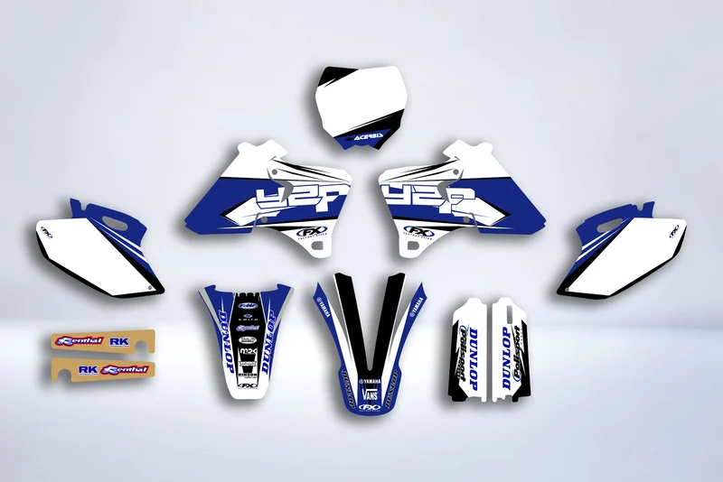 Kit Déco YAMAHA YZF 250 / 426 1998-2002 - FACTORY WHITE