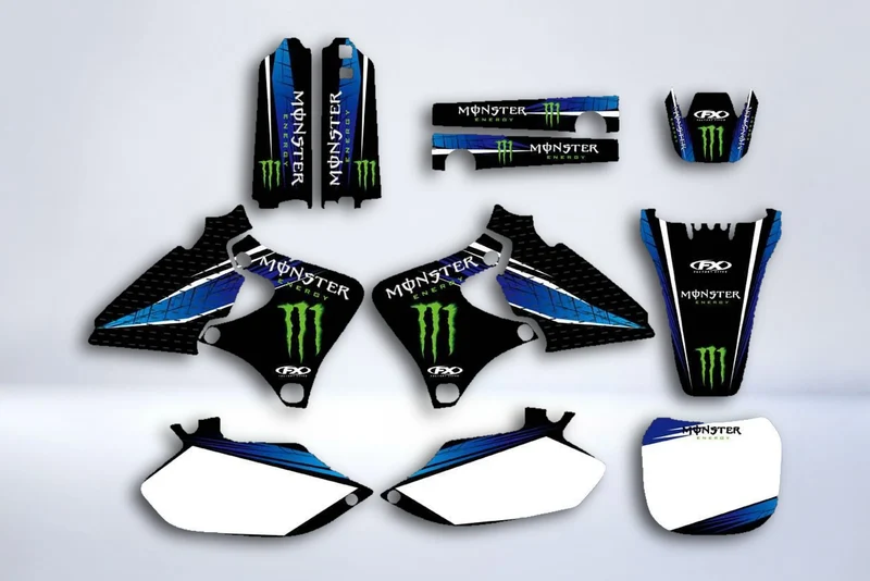 Kit Déco YAMAHA YZF 250 / 426 1998-2002 - BLUE MONSTER