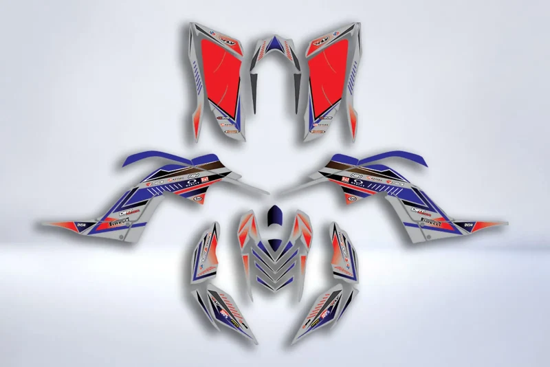 Kit déco Yamaha YFM 700 RAPTOR 2006-2012 - BGB