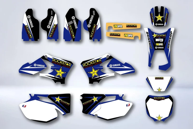 Kit Déco YAMAHA WRF WR 250-450 2003-2006 - ROCKSTAR