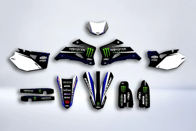 Kit Déco YAMAHA WRF 250-450 2007-2013 - MONSTER