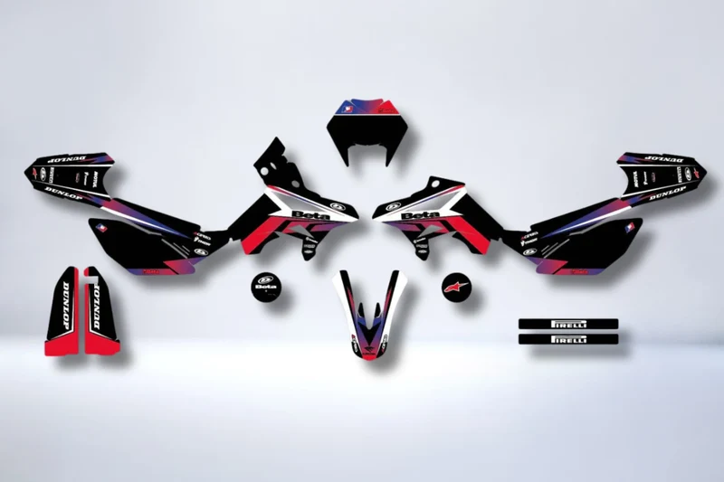 Kit Déco BETA 50 RR 2011-2020 - PRO CIRCUIT (changement de logo possible)