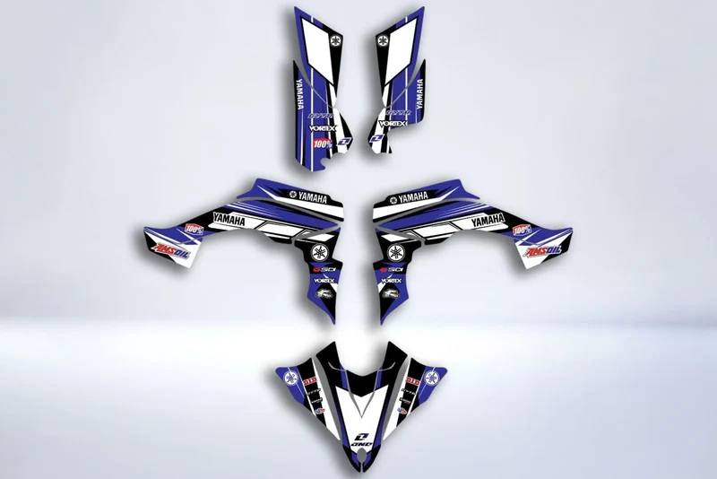 Kit Déco Yamaha YFZ 450 R RAPTOR 2014-2022 - BLUE