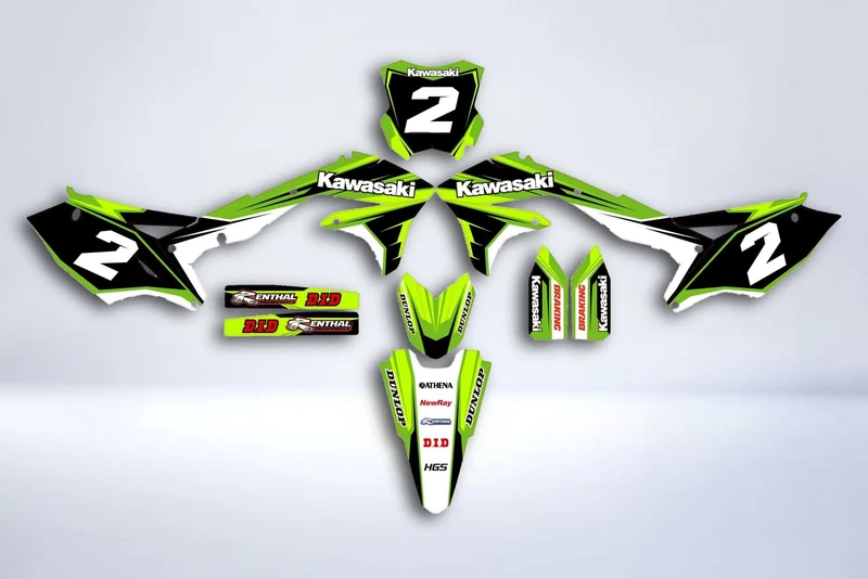 Kit déco KAWASAKI KXF 450 2016-2018 - FACTORY